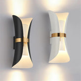 Nordic Hourglass Double Bedroom Wall Light Sconces